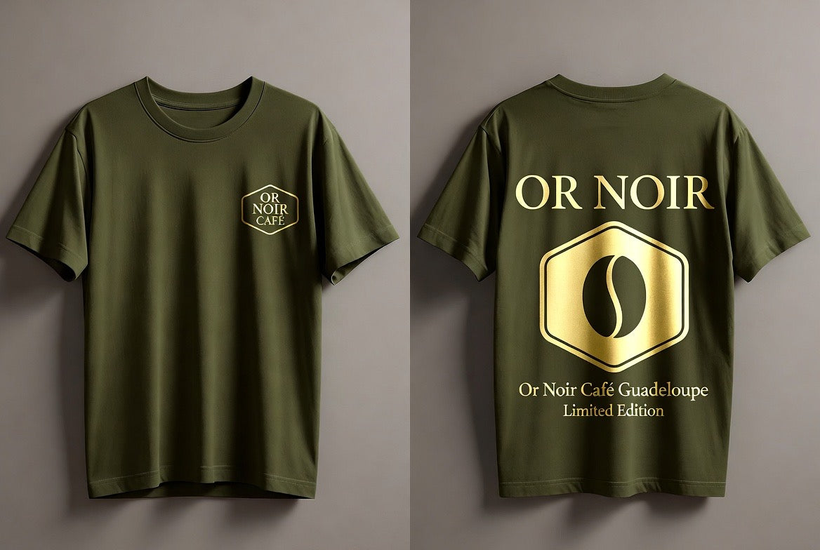 T-Shirt OR NOIR CAFÉ — Limited Edition