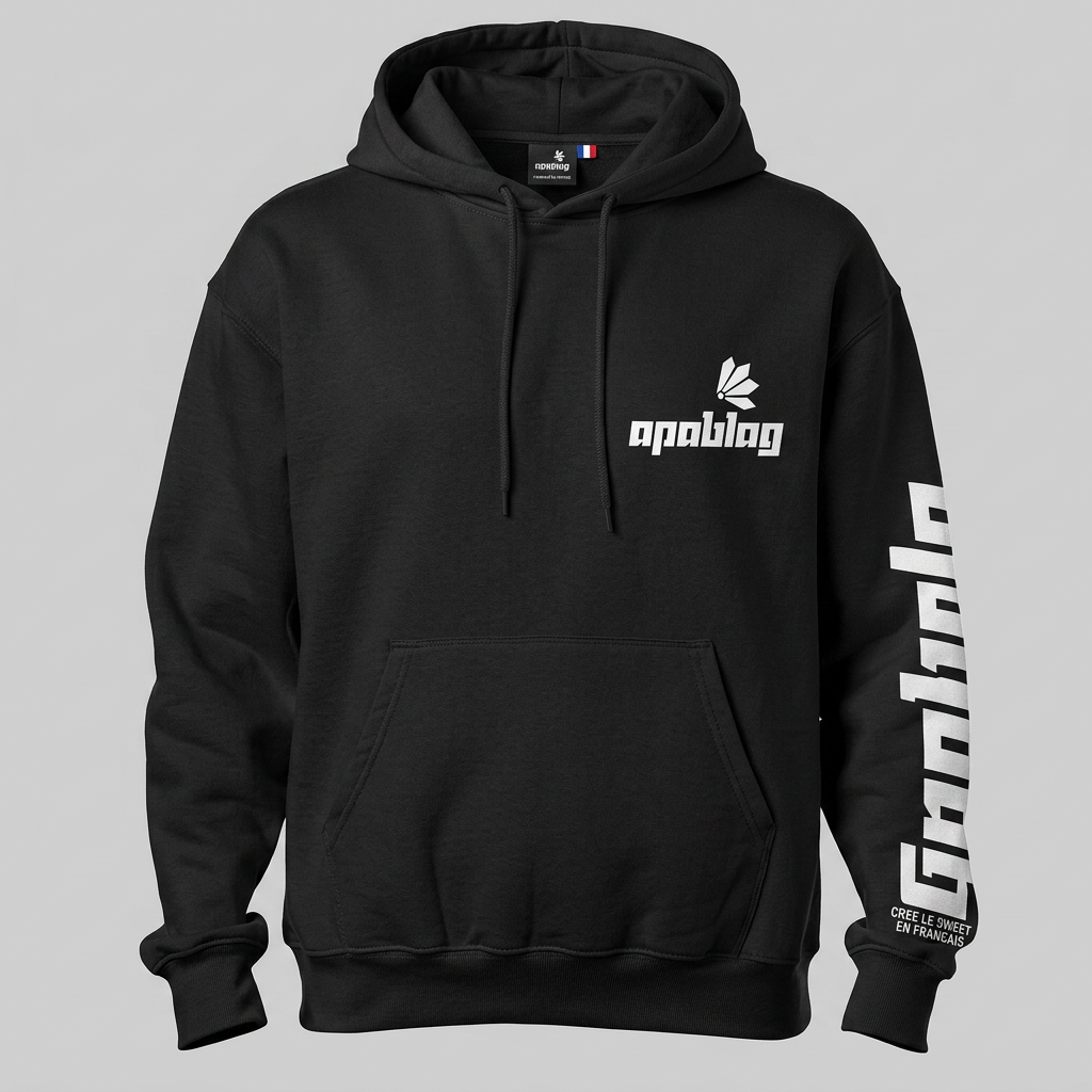 Hoodie Noir apablag