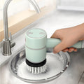 Brosse de Nettoyage Électrique Rechargeable USB pour Cuisine et Salle de Bain